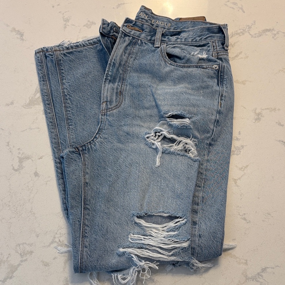 American Eagle Outfitters Distressed Denim Jeans